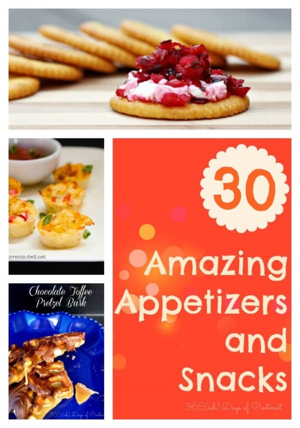 30 appetizer and desserts